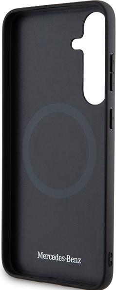 Produktbild Mercedes MEHMM23RBGVK + S926 czarny/black hardcase Leather Debossed Line MagSafe (Samsung Galaxy S24+)