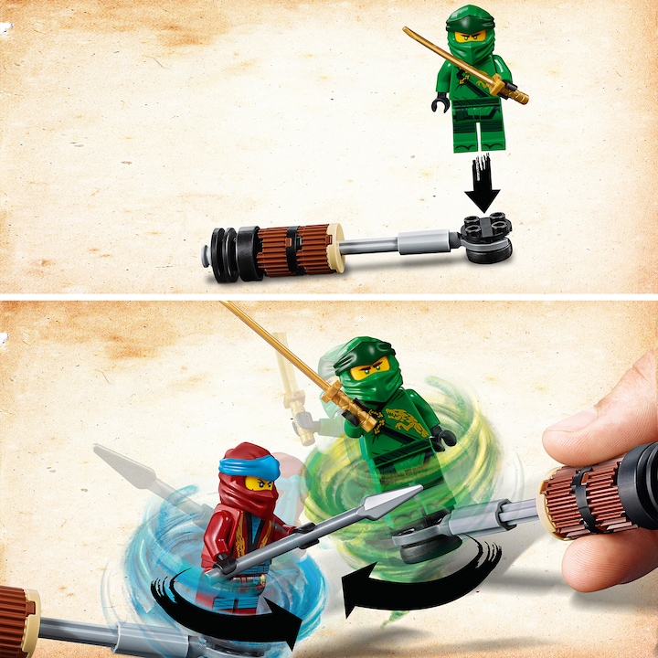 Actual product image LEGO Monastery of the Spinjitzu (70670, LEGO Ninjago)