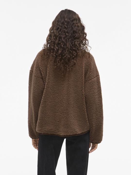 Produktbild Vila Geknöpfte Teddy Jacke (42)