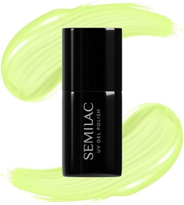 Image du produit Semilac Vernis à ongles UV hybride 604 Luminous Lemon 7ml (Luminous Lemon, Vernis semi-permanent)