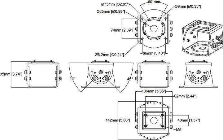 Productafbeelding Axis TQ1501-E CRANE TRAFFIC MOUNT (Montageset)