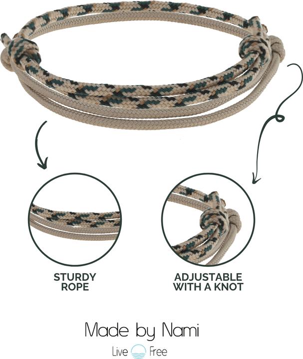 Image du produit Made by Nami Surfer Armband Set (Coton)