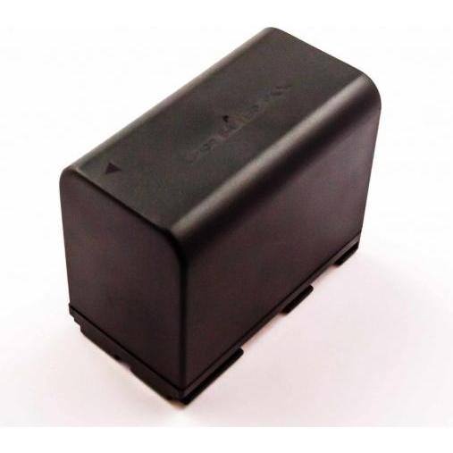 AccuCell Akku passend für CAN BP-941, Li-Ion, 7,2V, 6600mAh, 47,5Wh (Akku), Kamera Stromversorgung, Schwarz