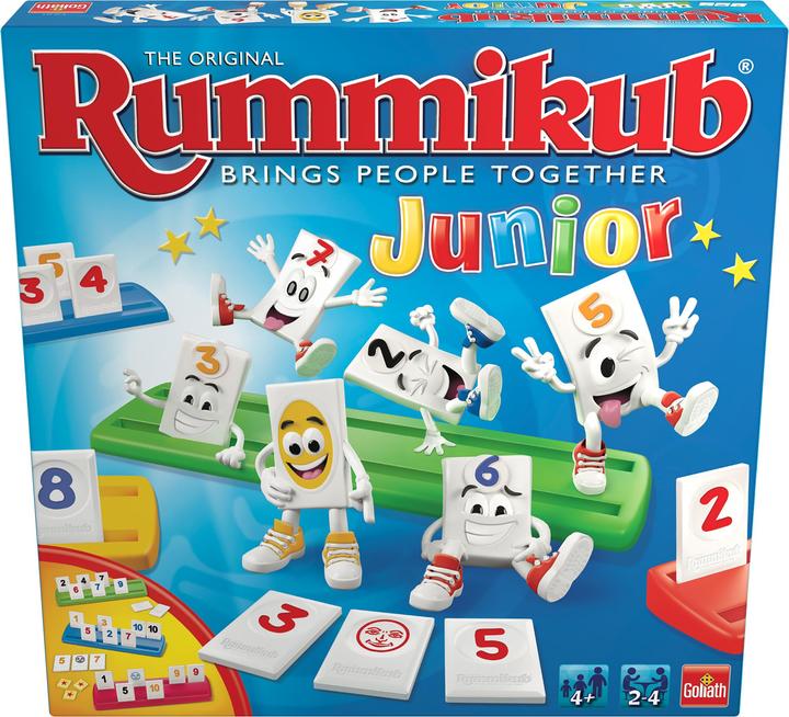 Image du produit Goliath Toys Rummikub le junior original (Anglais, 2 - 4 Joueur)