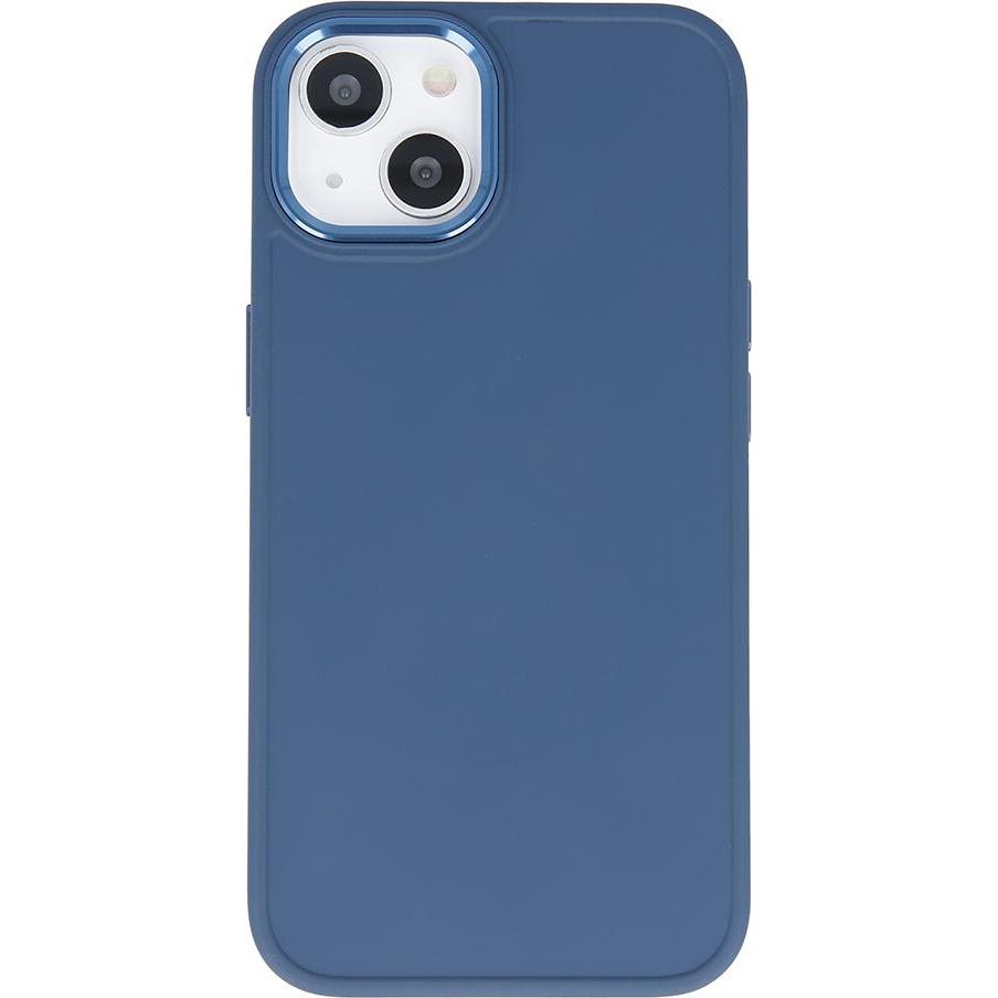 OEM Satinhülle für Samsung Galaxy S22 Ultra dunkelblau (Samsung Galaxy S22 Ultra), Smartphone Hülle, Blau