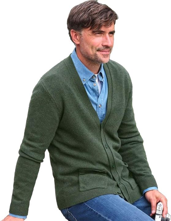 Produktbild Woolovers Strickjacke VAusschnitt Schafwolle (L)