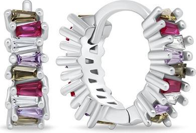 Brilio Silver - Timeless silver pendant Tree of Life with zircons PT133W