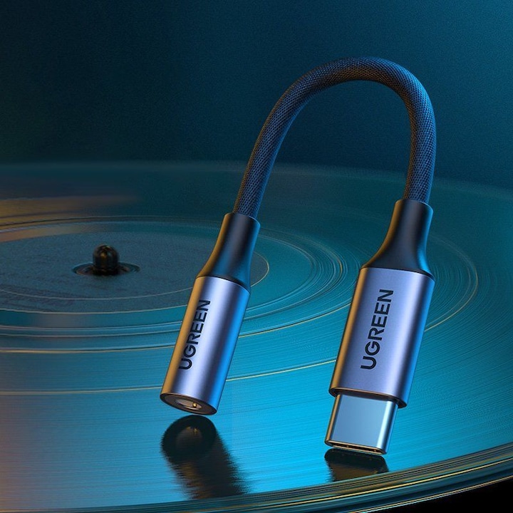 Produktbild Ugreen USB-C zu 3.5mm Adapter Kabel mit DAC Chip (USB Typ C, 3.5mm Klinke)
