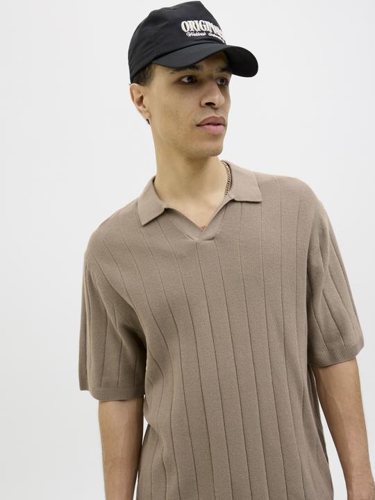 Produktbild Jack & Jones Jorvarenna Knit Ss Split Neck (XS)