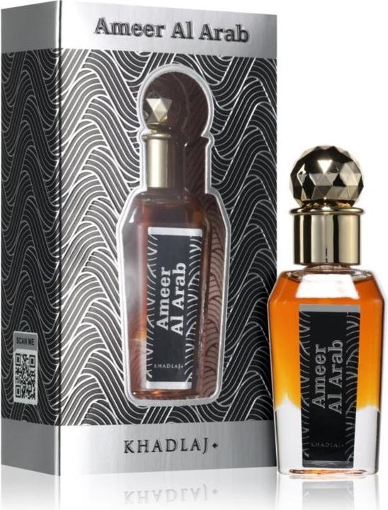 Actual product image Khadlaj Ameer Al Arab - Concentrated Perfumed Oil (Body oil, 15 ml)