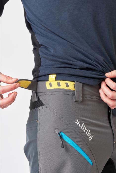 Produktbild dirtlej Trailscout Half & Half Shorts, grau/türkis, XL (XL)