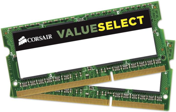Corsair ValueSelect (2 x 4GB, 1600 MHz, DDR3L-RAM, SO-DIMM)