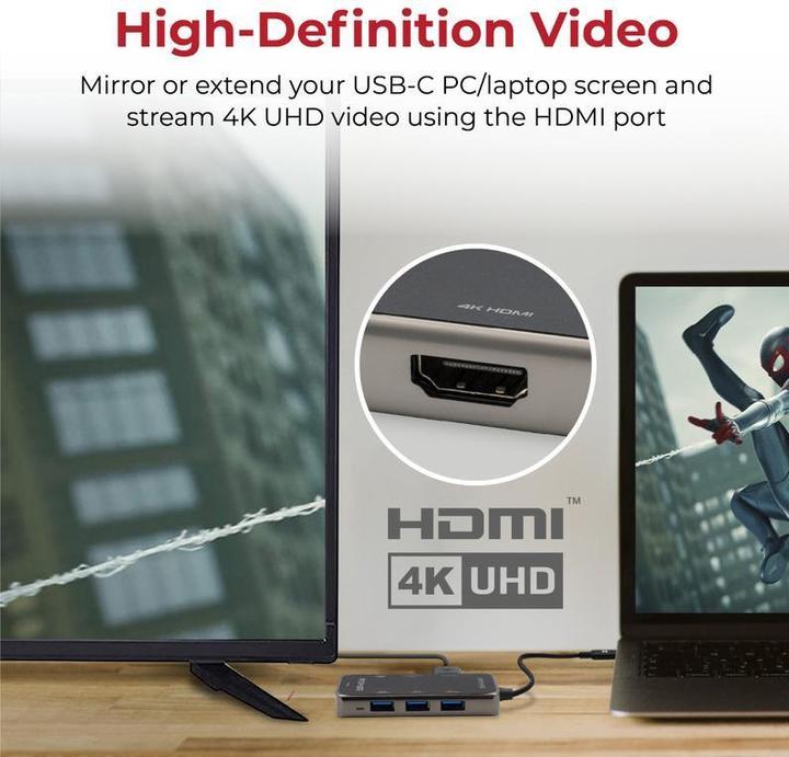 Immagine prodotto ProMate PrimeHub Mini (USB-C, 8 porte)
