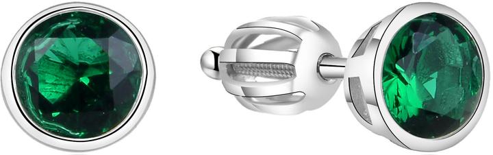 Image du produit Beneto Boucles d'oreilles en argent avec zircon scintillant AGUP1719S (L)