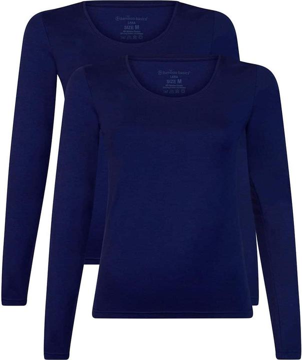 Actual product image Bamboo Basics Langarm-Shirt Lara (2-Pack) (XXL)