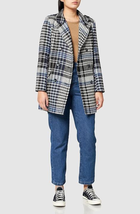 Actual product image Naf Naf Amalia Zwart Wide Women's Coat with Lining (38)