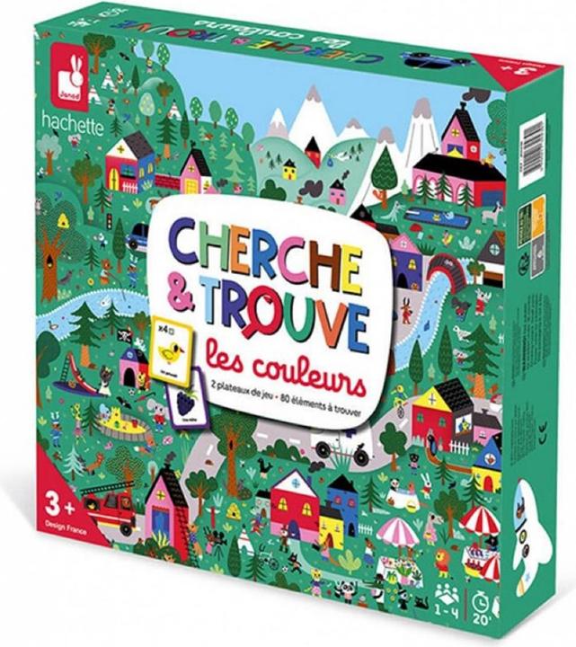 Image du produit Janod Jeu cherche et trouve les couleurs (Français)