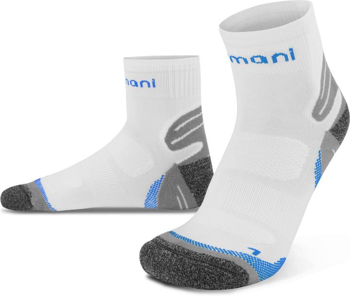 Immagine prodotto Normani 3 paia di calzini sportivi a gamba corta con suola rinforzata (confezione da 3, 35 - 38)