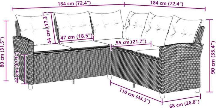Produktbild vidaXL Maxine