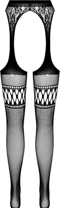 Actual product image Passion S026 Medias Con Liguero Negro Talla Unica (One size, Single pack)