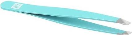 Tools for Beauty T4B ILU Pinzetta di precisione per sopracciglia per la depilazione del viso Blu