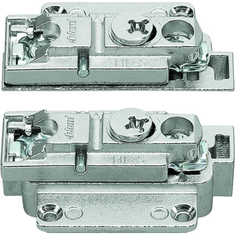 Blum, Möbelausstattung, Alu Frontbefestigungs-Set für Hochklappe HK-S / TIP ON (1 Stk.)