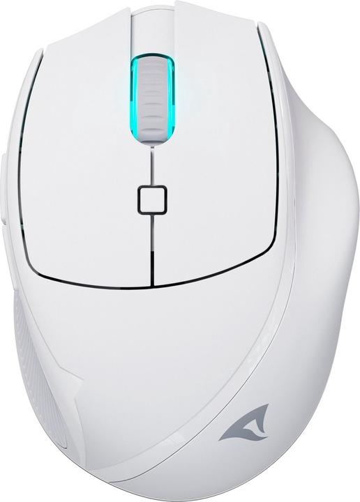 Actual product image Sharkoon OfficePal M25W White (Wireless)