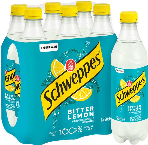 Actual product image Schweppes Bitter Lemon (24 x 50 cl)