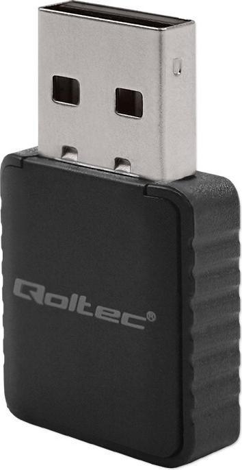 Actual product image Qoltec WiFi adapter 2x2dBi 1300Mbps, wireless (USB 3.0)