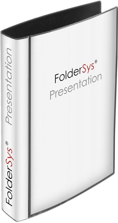 Image du produit Foldersys Classeur à anneaux 4 anneaux noir 4,0 cm DIN A4 (A4, 40 mm, 1 pièce(s))