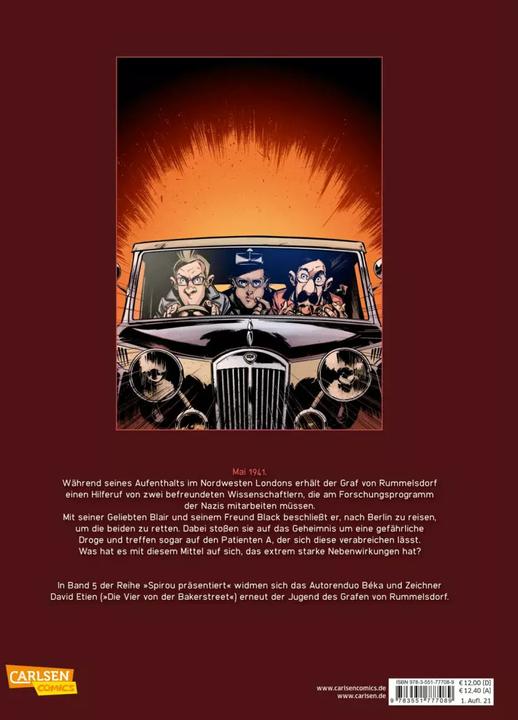 Produktbild Spirou präsentiert 6: Rummelsdorf 2 (Deutsch, BeKa, David Etien, Marcel Le Comte, 2021)