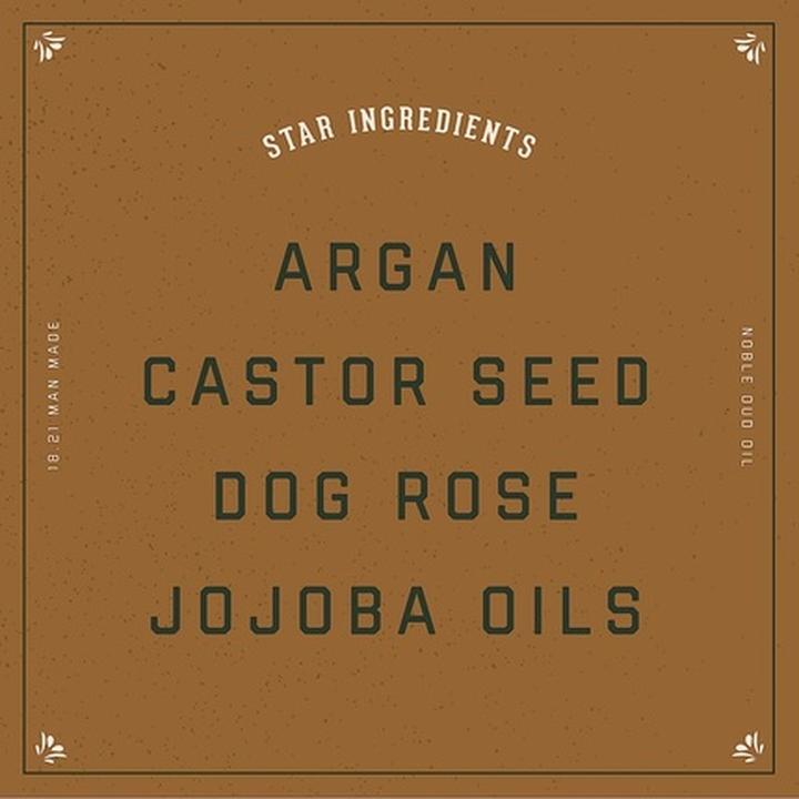 Produktbild 18.21 Man Made Hair Skin and Beard Oil for Men Noble Oud - 50ml (50 ml)