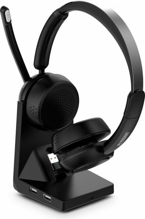 Image du produit Urban Factory Bluetooth 5.2 Heasdet Avec Anc / Enc Et Support De Charge (Sans fil, USB-A)