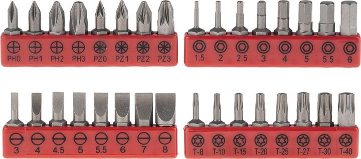 RS PRO Bitset 33 stuks + magnetische houder (Inbus)