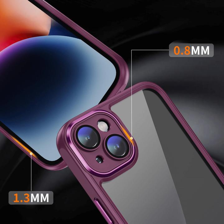 Image du produit Cover-Discount iPhone 15 Plus - étui avec protection pour appareil photo bordeaux (Apple iPhone 15 Plus)