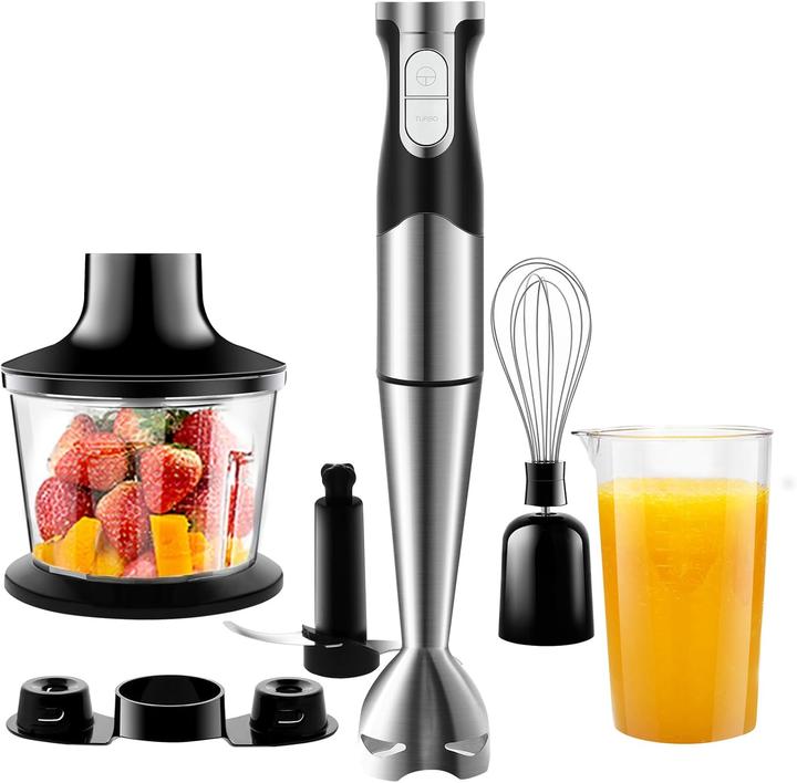 Produktbild Nwouiiay 6-in-1 Stabmixer mit Spritzschutz