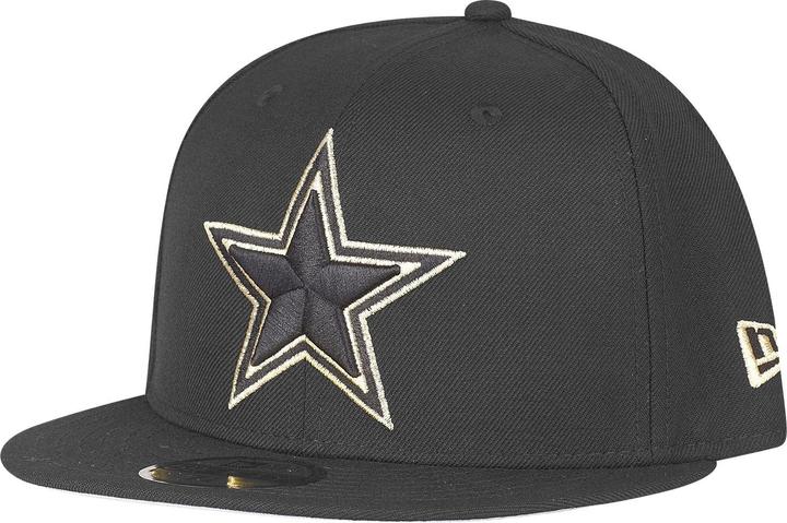 Produktbild New Era 59Fifty Cap - Dallas Cowboys schwarz / gold - 7 1/2 (7 1/2)