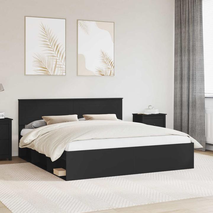 Image du produit vidaXL Modernes Bett (200 x 200 cm)
