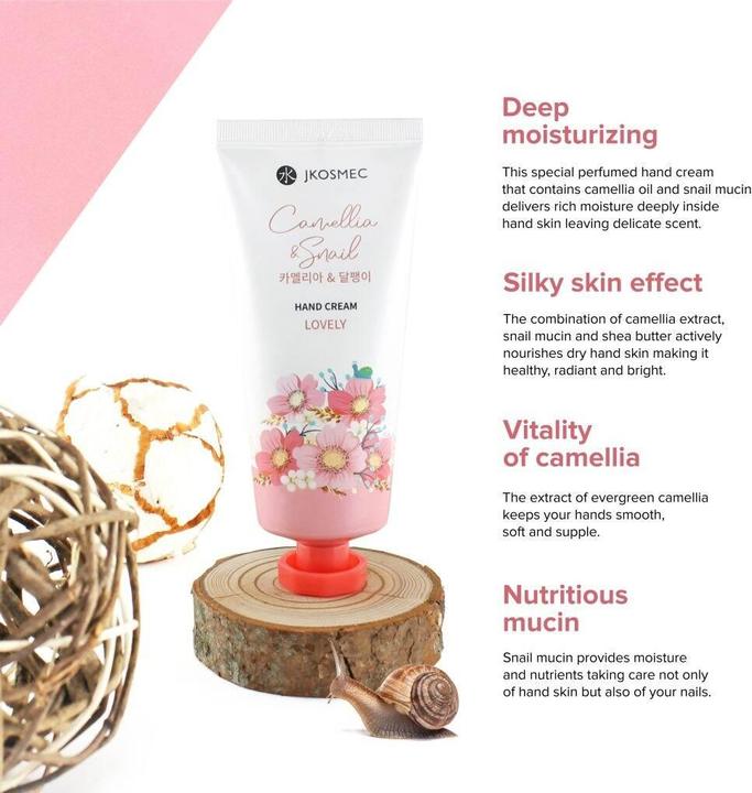 Actual product image JKosmec Camellia and Snail (100 ml)