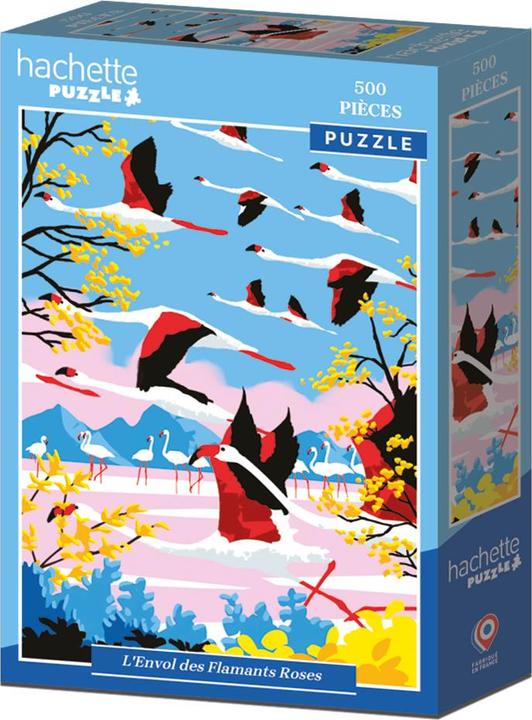 Puzzle 500 pezzi L'Envol des Flamants Roses (500 pezzi)