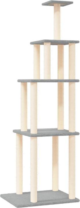 Actual product image vidaXL Kratzbaum (183 cm, Light grey)