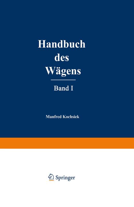 Produktbild Handbuch des Wägens (Deutsch, 2014)