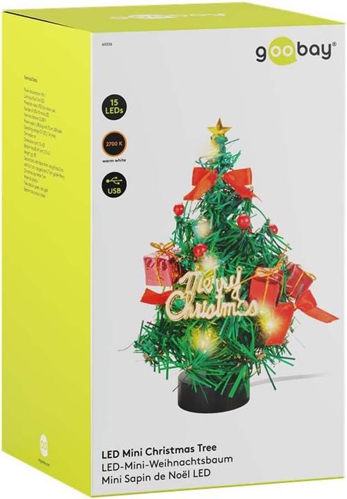 Produktbild Goobay LED-Mini-Weihnachtsbaum (22 cm)
