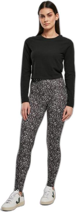 Actual product image Urban Classics Ladies Soft AOP Leggings (S)