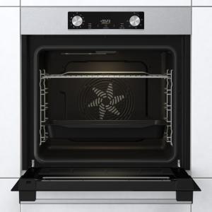 Actual product image Gorenje Oven BO6735E02X 77 L, Multifunctional, EcoClean, Mechanical control, Height 59.5 cm, Width 5