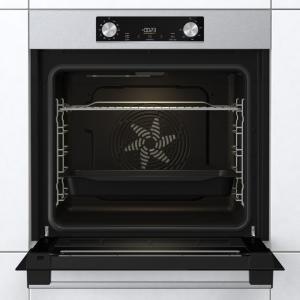 Actual product image Gorenje Oven BO6735E02X 77 L, Multifunctional, EcoClean, Mechanical control, Height 59.5 cm, Width 5