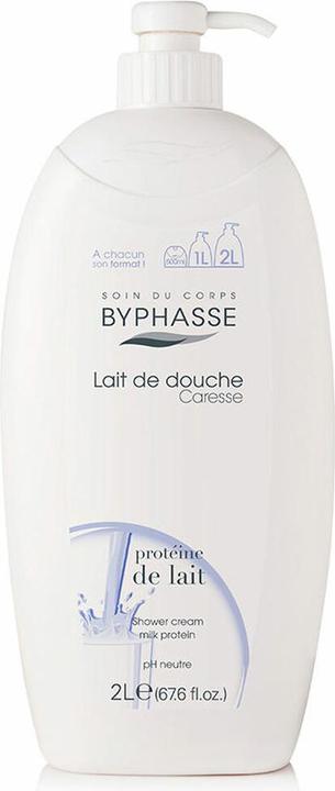 Byphasse Caresse Milchprotein Duschgel 2L (2000 ml)