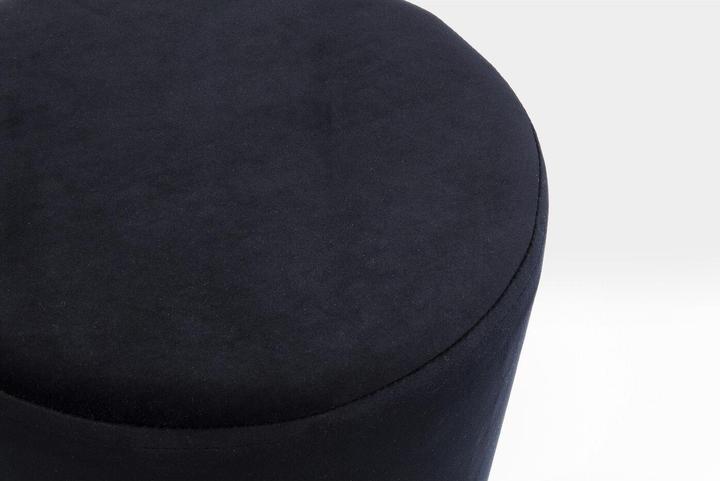 Actual product image Kare Design Stool Cherry Black Brass Ø35cm