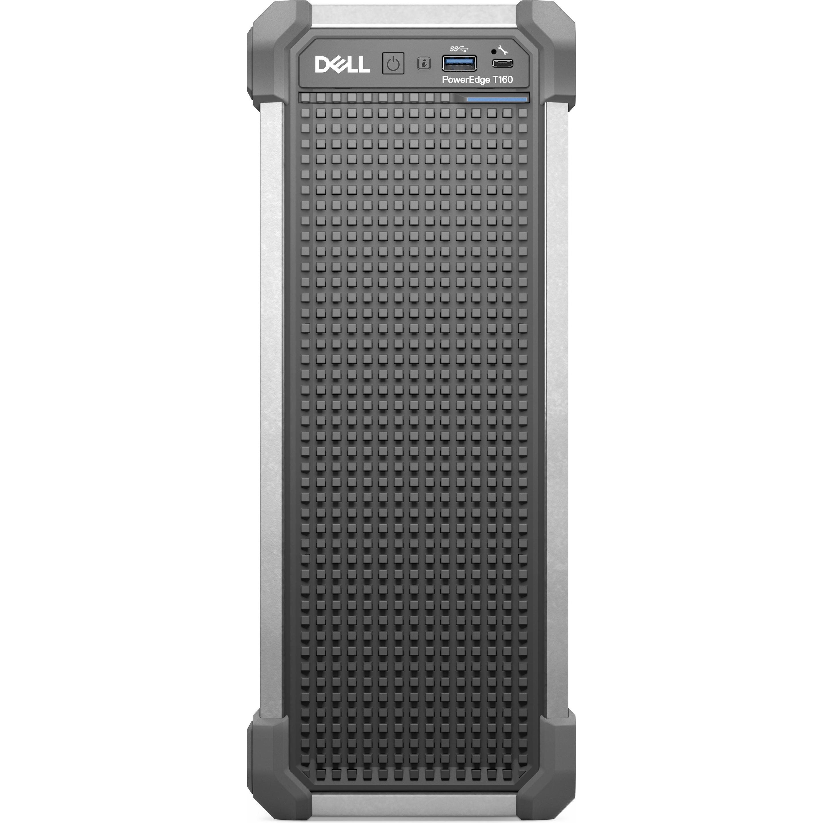 Dell PowerEdge T160 Smart Selection Intel Xeon E-2434 16GB 2TB HDD SATA 300W H355 3Yr Basic NBD (Intel Xeon E-2434, 16 G...