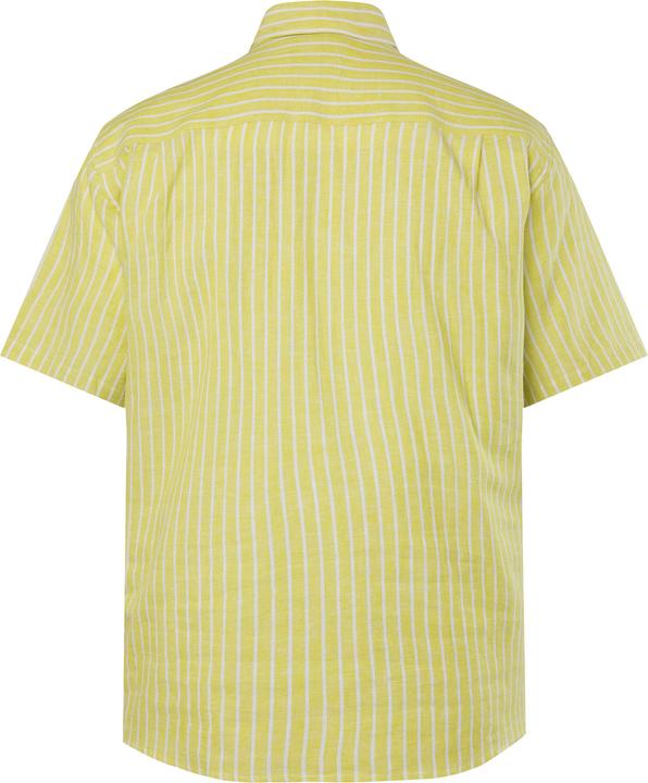 Produktbild Boston Park Leinenmix-Hemd, Halbarm, Streifen, Kentkragen, Comfort Fit (XL)